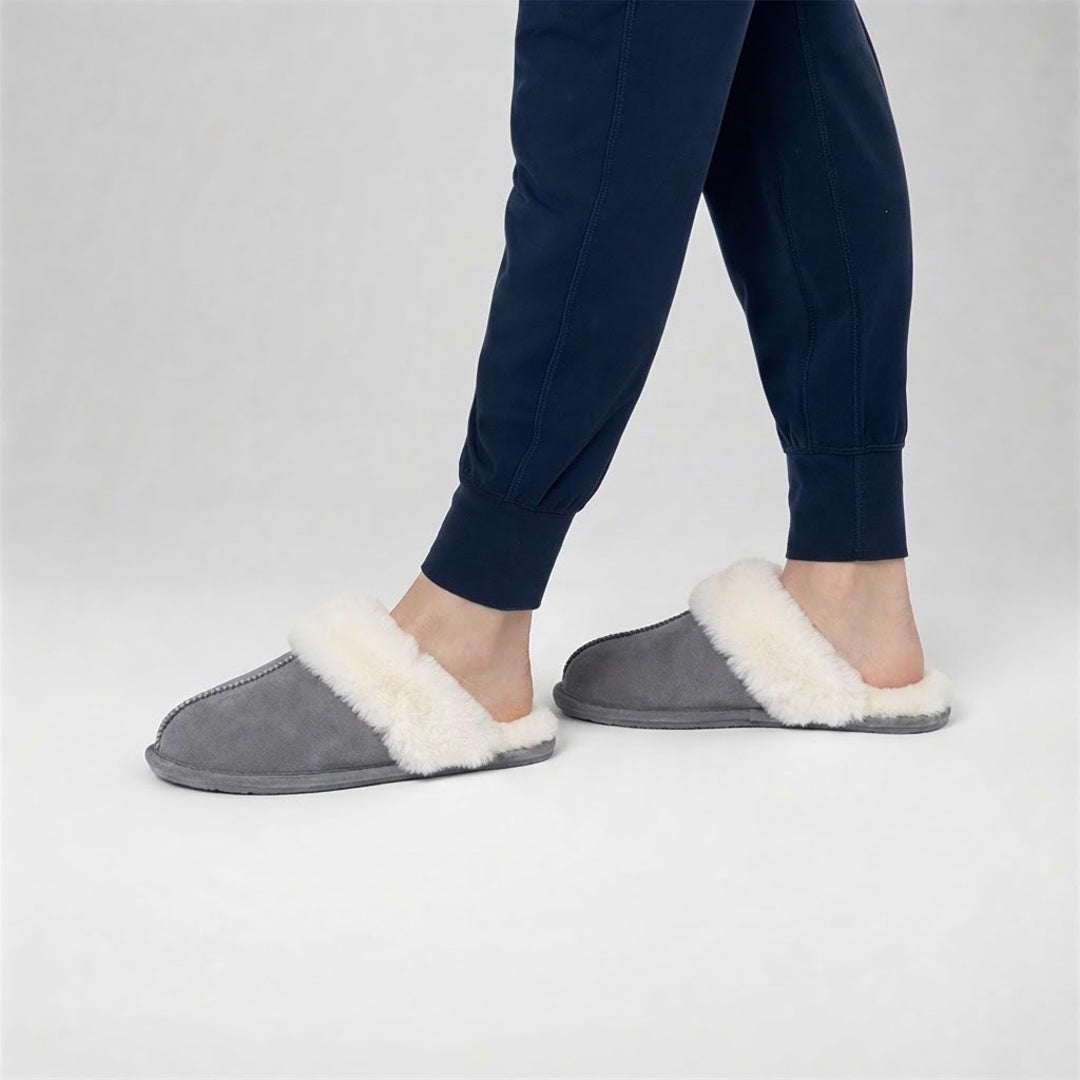 Pantoufles Cozy Jane - Gris