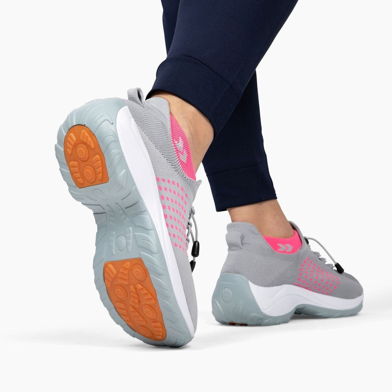 Ortho Chaussures extensibles et amorties - Noir/Violet
