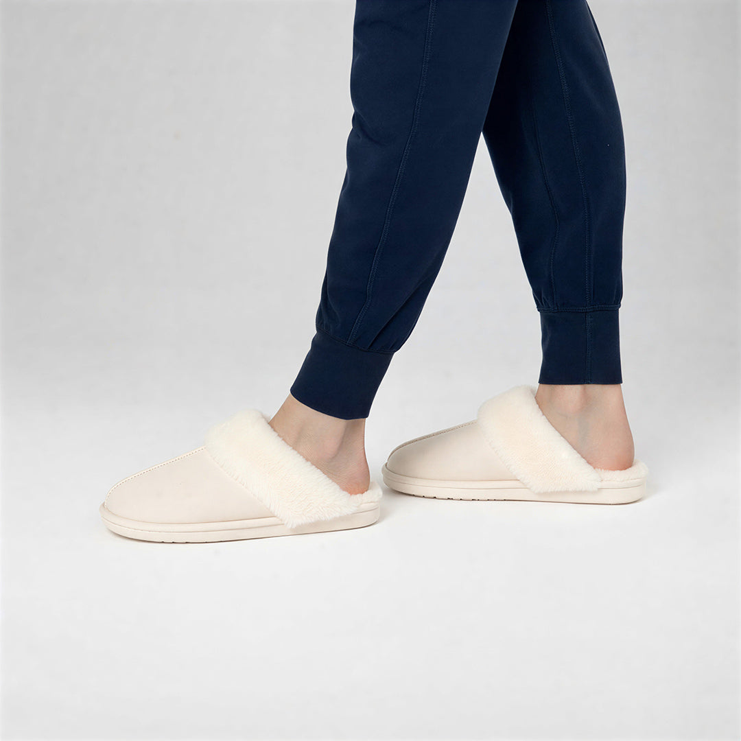 Pantoufles Cozy Jane - Crème