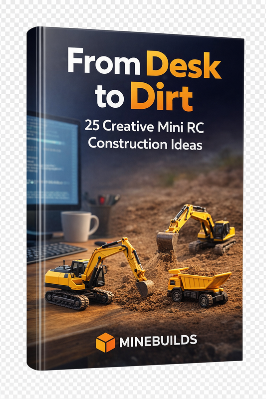 From Desk To Dirt eBook: 25 Creative Mini RC Construction Ideas