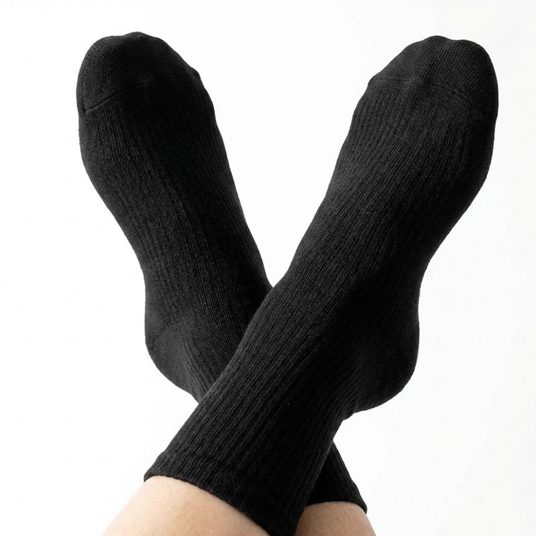 Lot de 3 Chaussettes rembourrées (Noir)