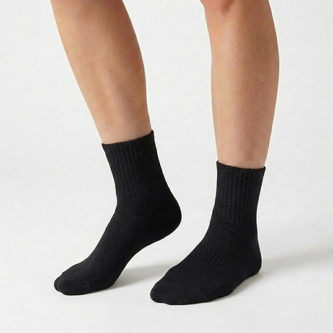 Lot de 3 Chaussettes rembourrées (Noir)