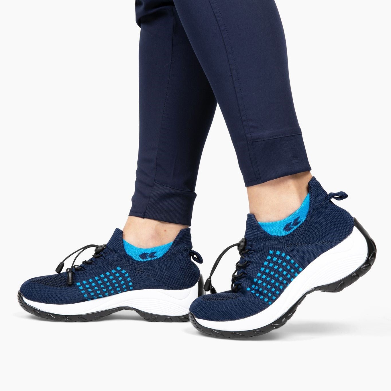 Ortho Chaussures extensibles et amorties - Noir/Violet