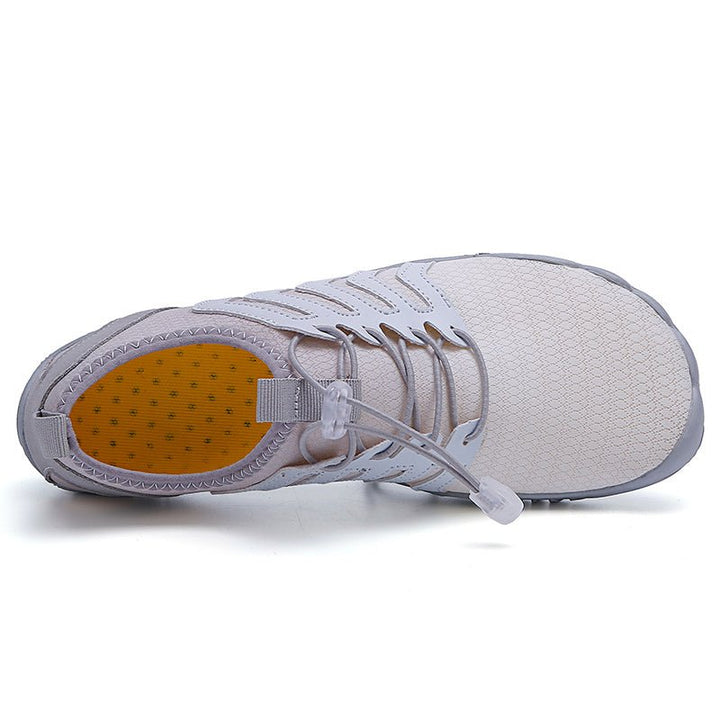 Gray Trail V-Runner Pro - Universal non-slip barefoot shoes