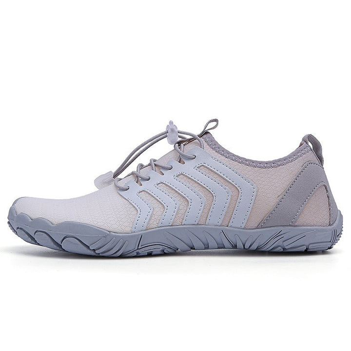 Gray Trail V-Runner Pro - Universal non-slip barefoot shoes